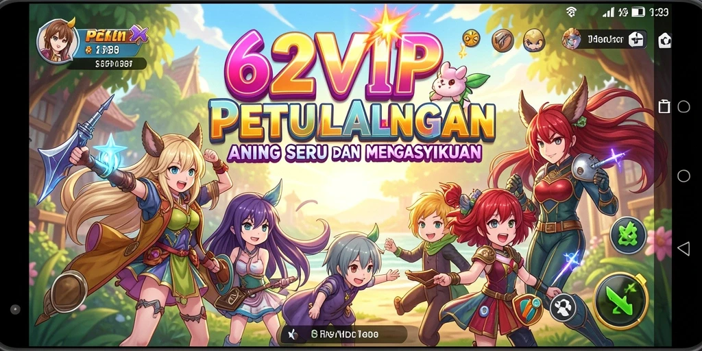 Screenshot gameplay dari 62VIP yang menampilkan aksi seru.