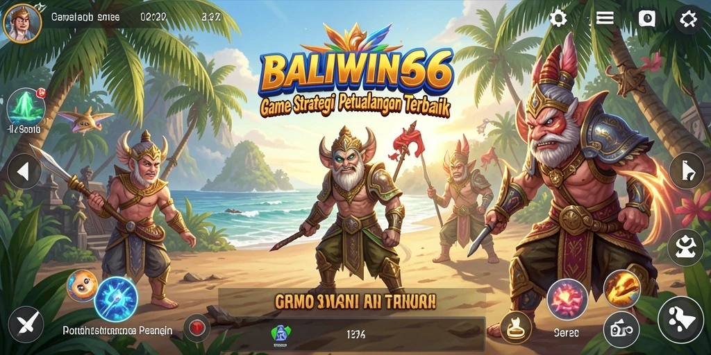 Tangkapan layar gameplay mendebarkan dari BALIWIN66.
