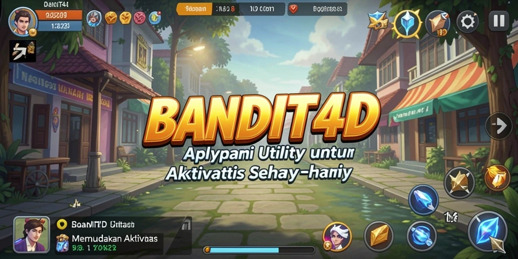 Tampilan antarmuka BANDIT4D yang intuitif dan mudah dipahami.