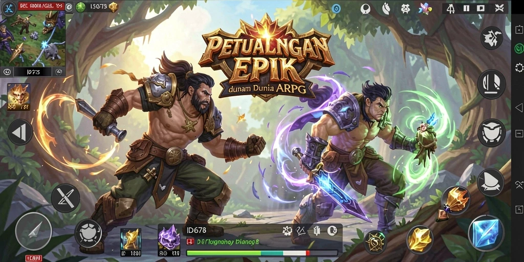 Gameplay seru dari ID678 dalam genre ARPG yang menarik.