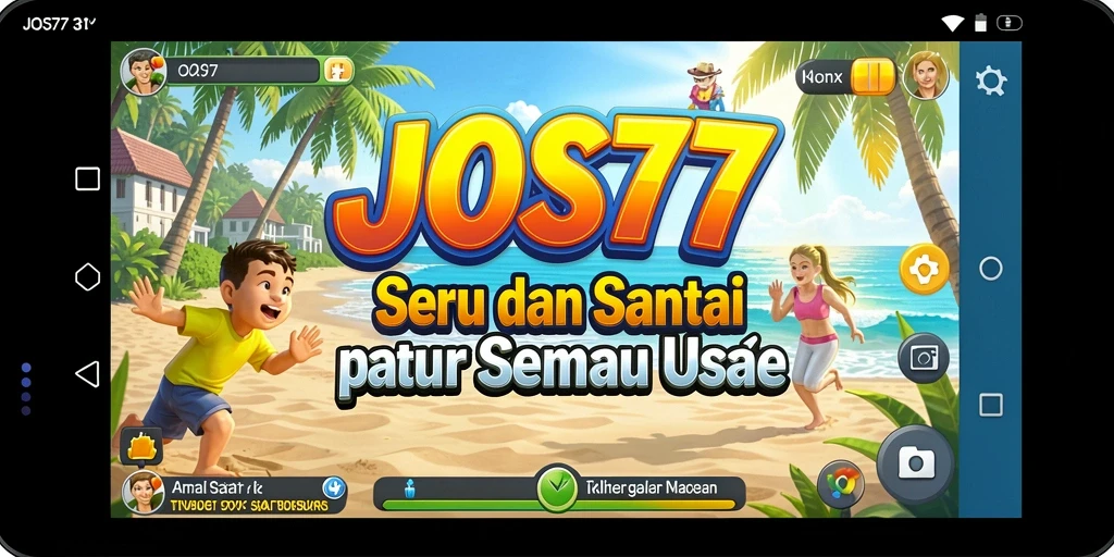 Tampilan menarik dari gameplay seru JOS77 yang menyenangkan.