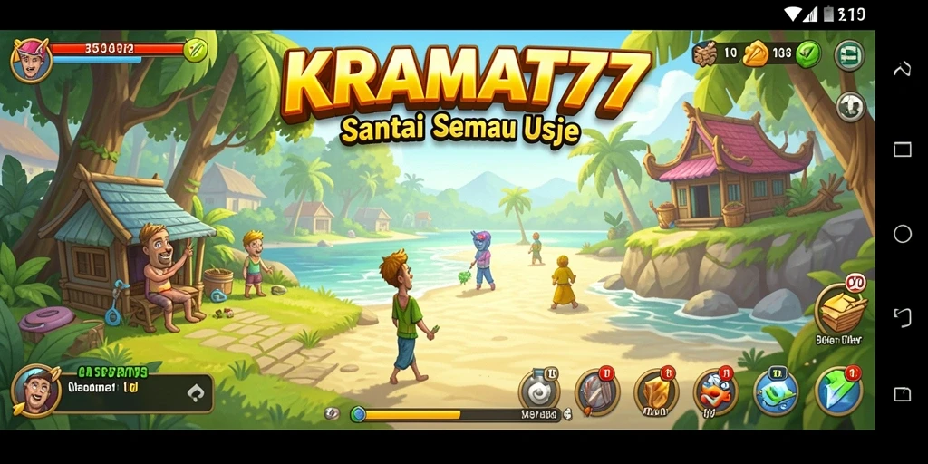 Tampilan gameplay KRAMAT77 yang seru dan menarik.