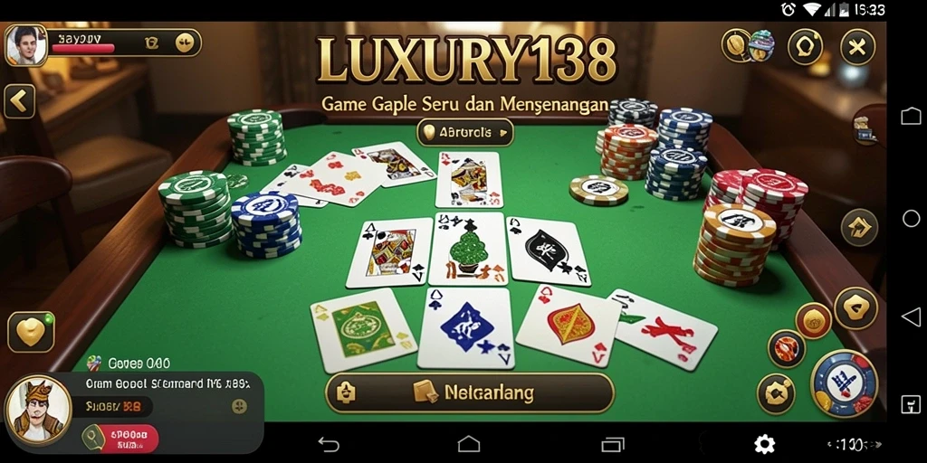 Tampilan gameplay LUXURY138 yang menarik dan seru.