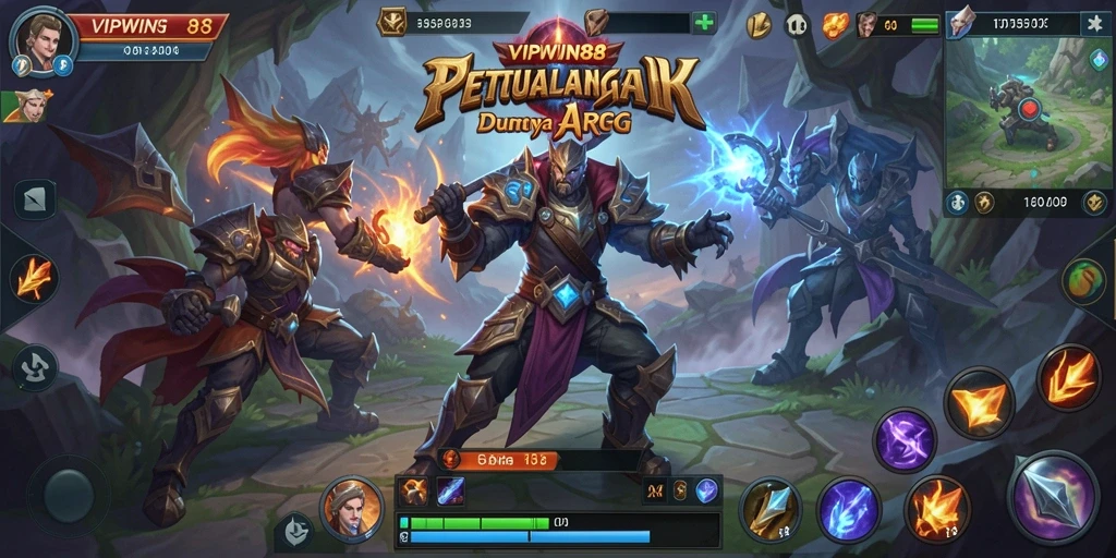 Screenshot gameplay dari VIPWIN88 menampilkan aksi dan petualangan seru.