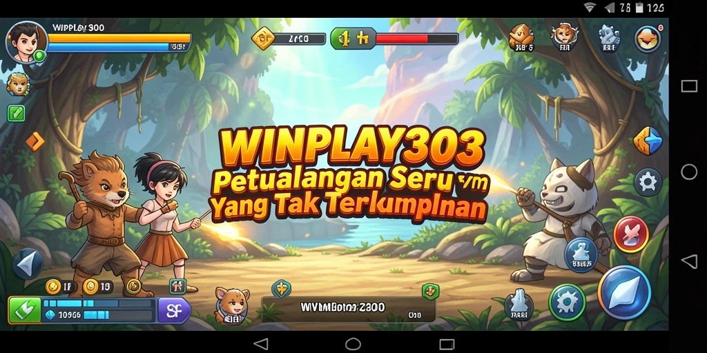 Screenshot gameplay <strong>WINPLAY303</strong> menampilkan aksi mendebarkan dalam dunia petualangan.